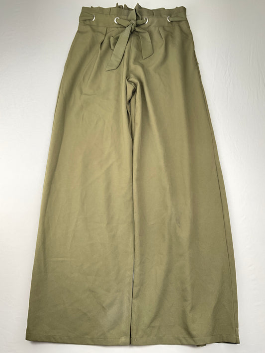 Pantalon Palazzo Verde Bebop