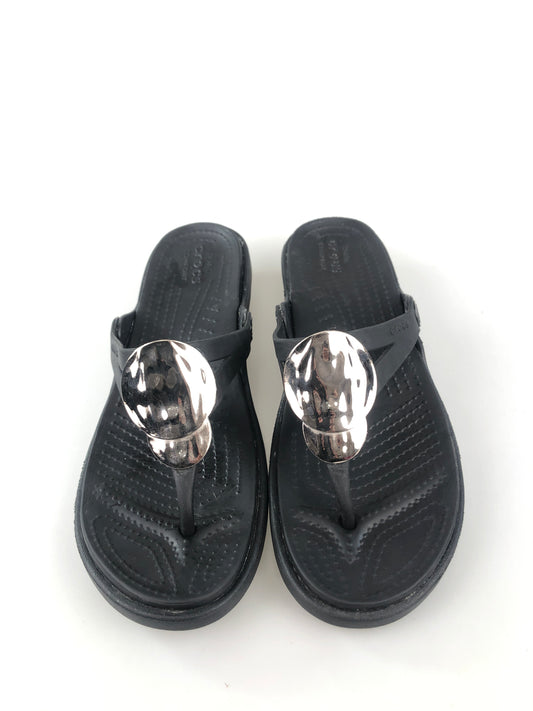 Sandalia Negro Crocs