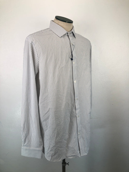 Camisa Blanco Cuadro Mizzen+ Main