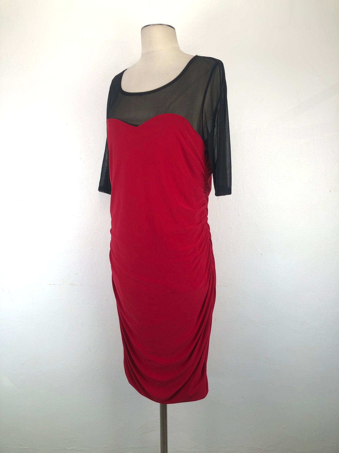 Vestido Rojo Ashley Stewart
