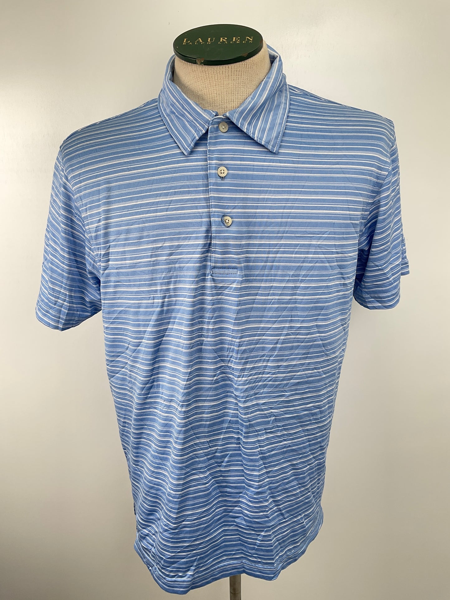 Camiseta Azul claro de Rayas Pga Tour