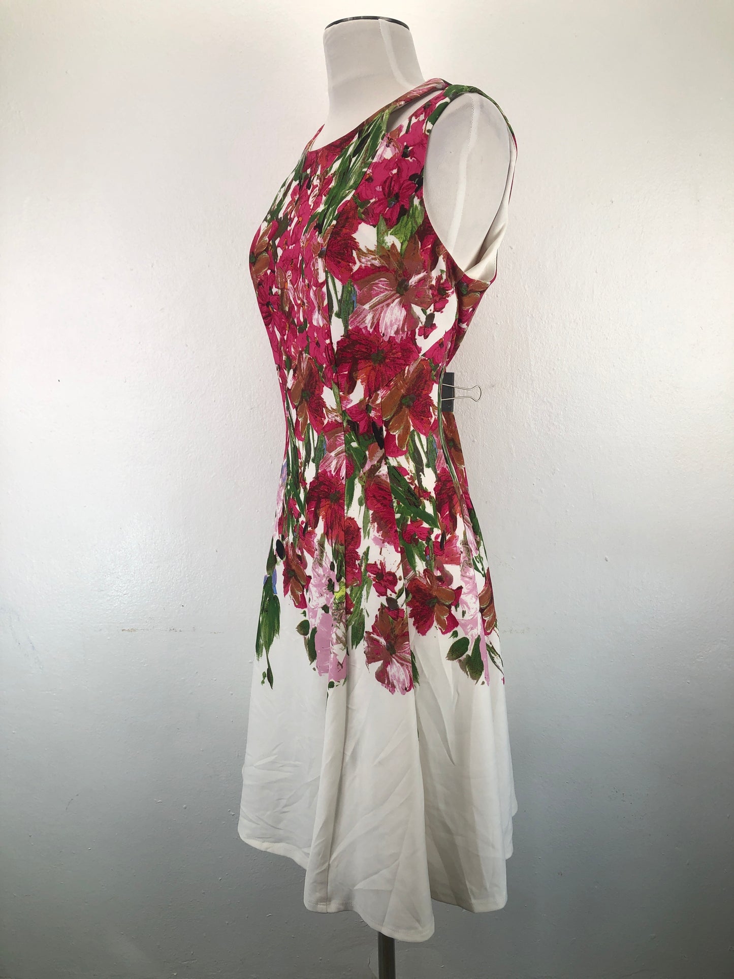Vestido Rosado Floral Rozali