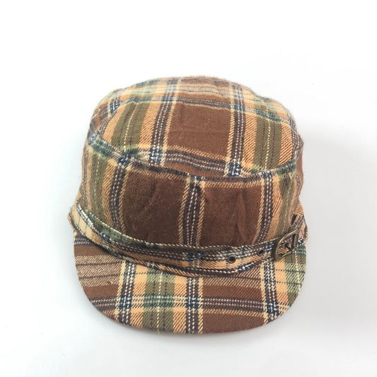 Gorra Multicolor Cuadra de Mujer Elastafit