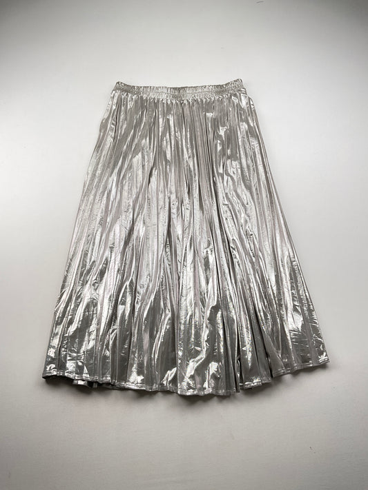 Falda Plateado Variangis