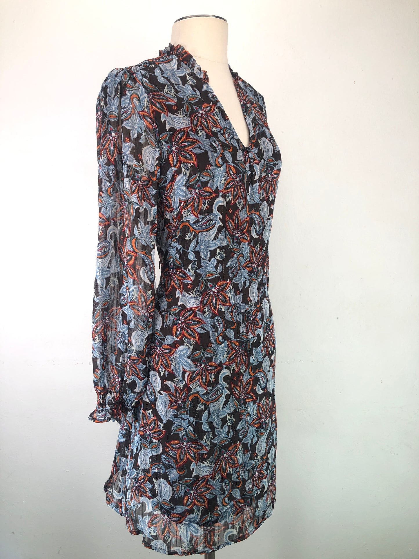 Vestido Multicolor de Floral Es Qualo