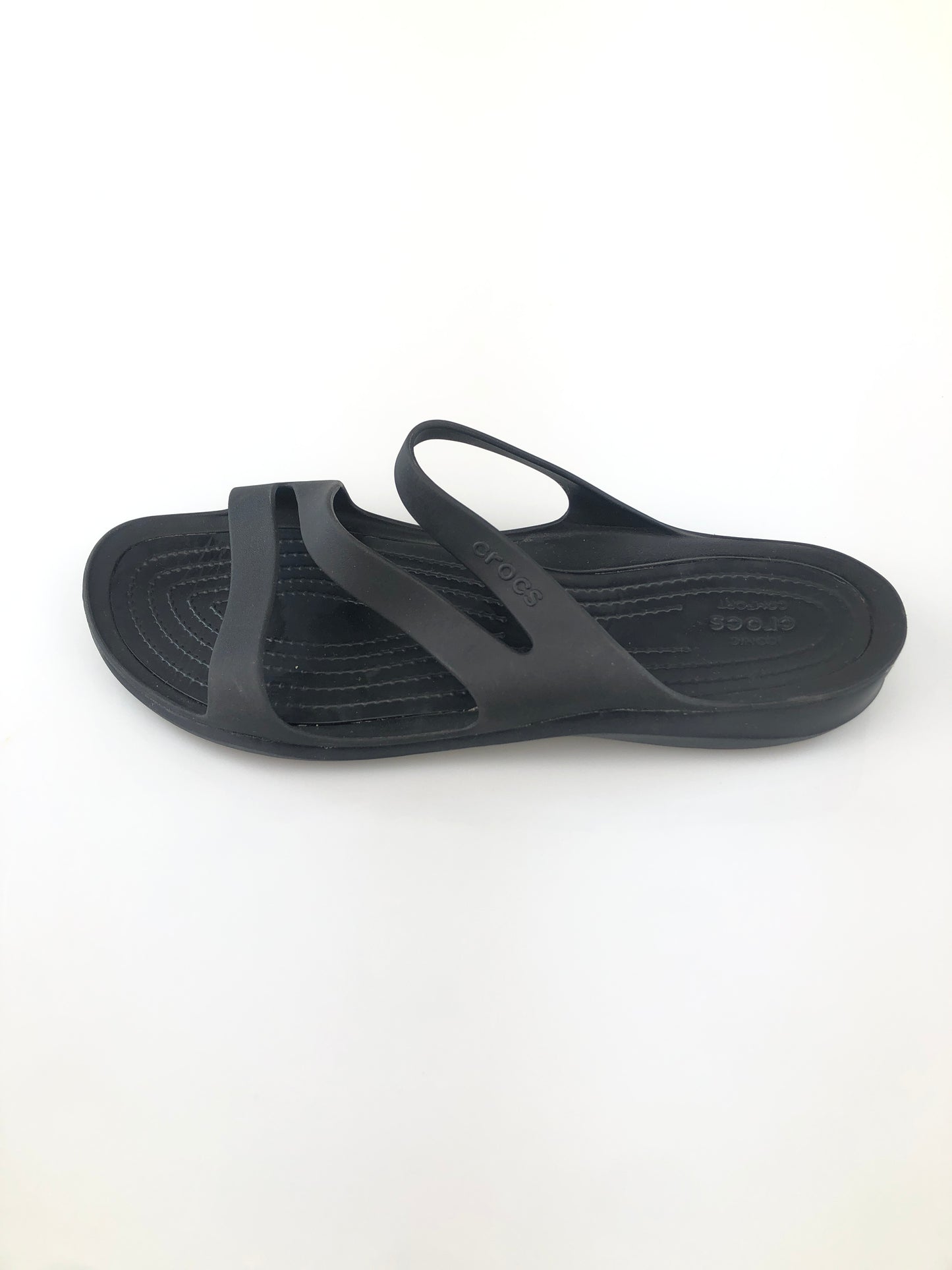 Sandalia Negro Crocs