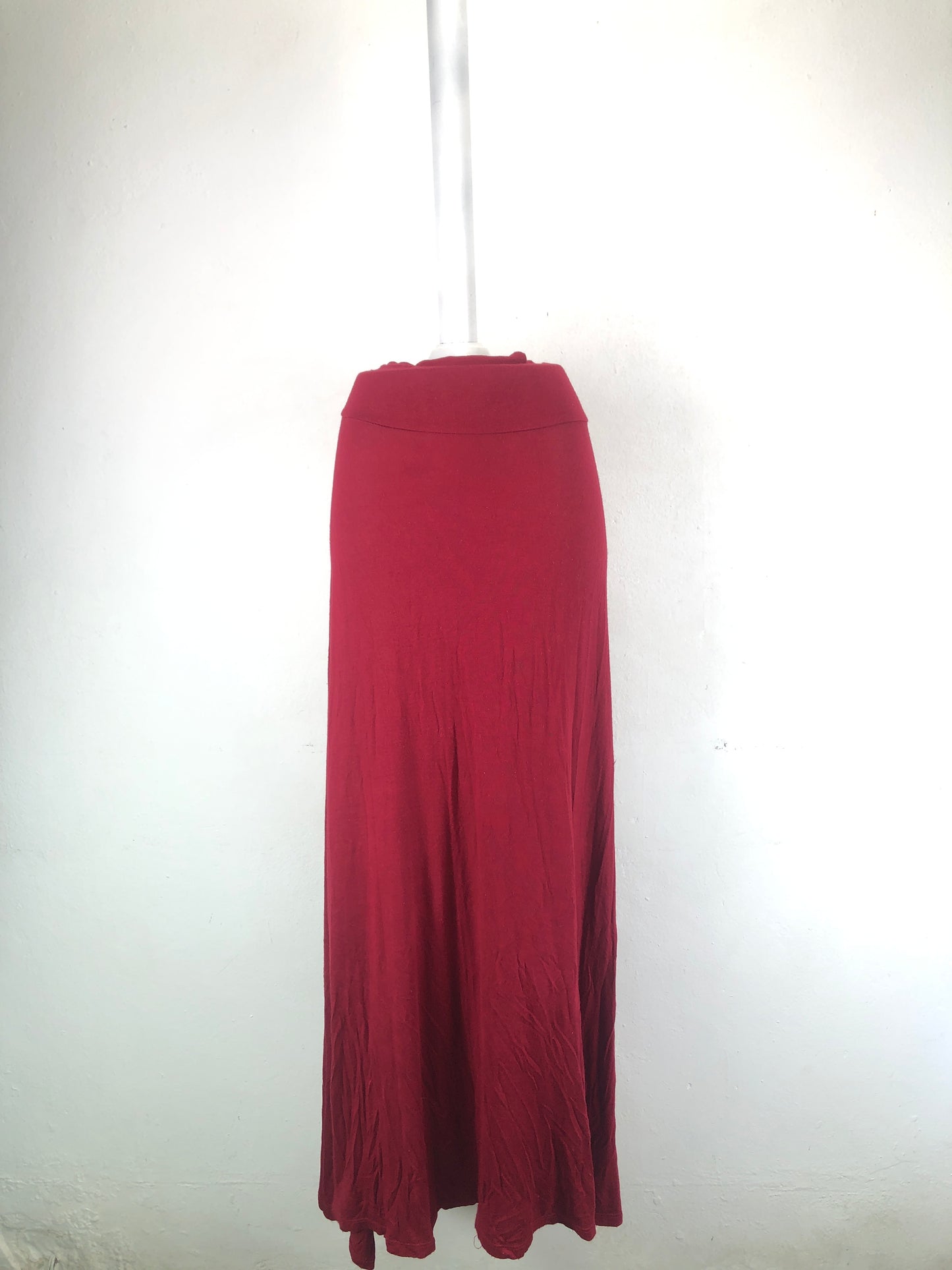 Falda Rojo Vino Janette Plus