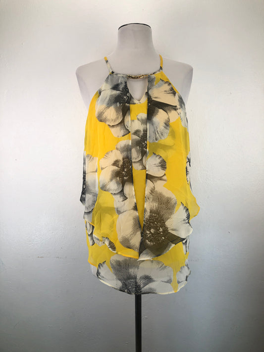 Blusa Amarillo Floral A. Byer