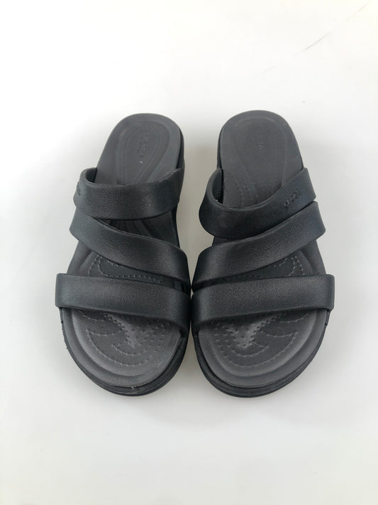 Sandalia Negro Crocs
