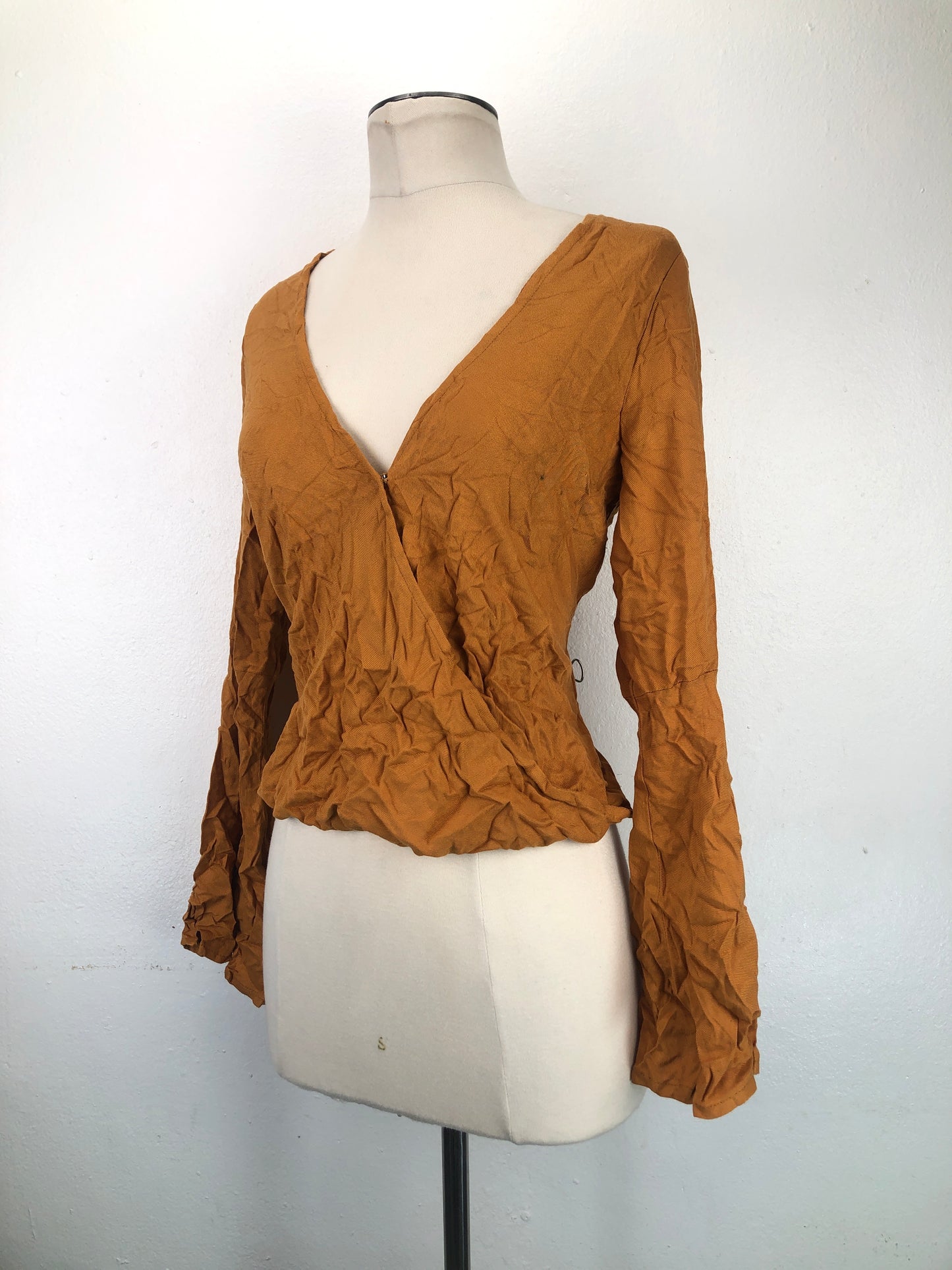 Blusa Mostaza Forever 21