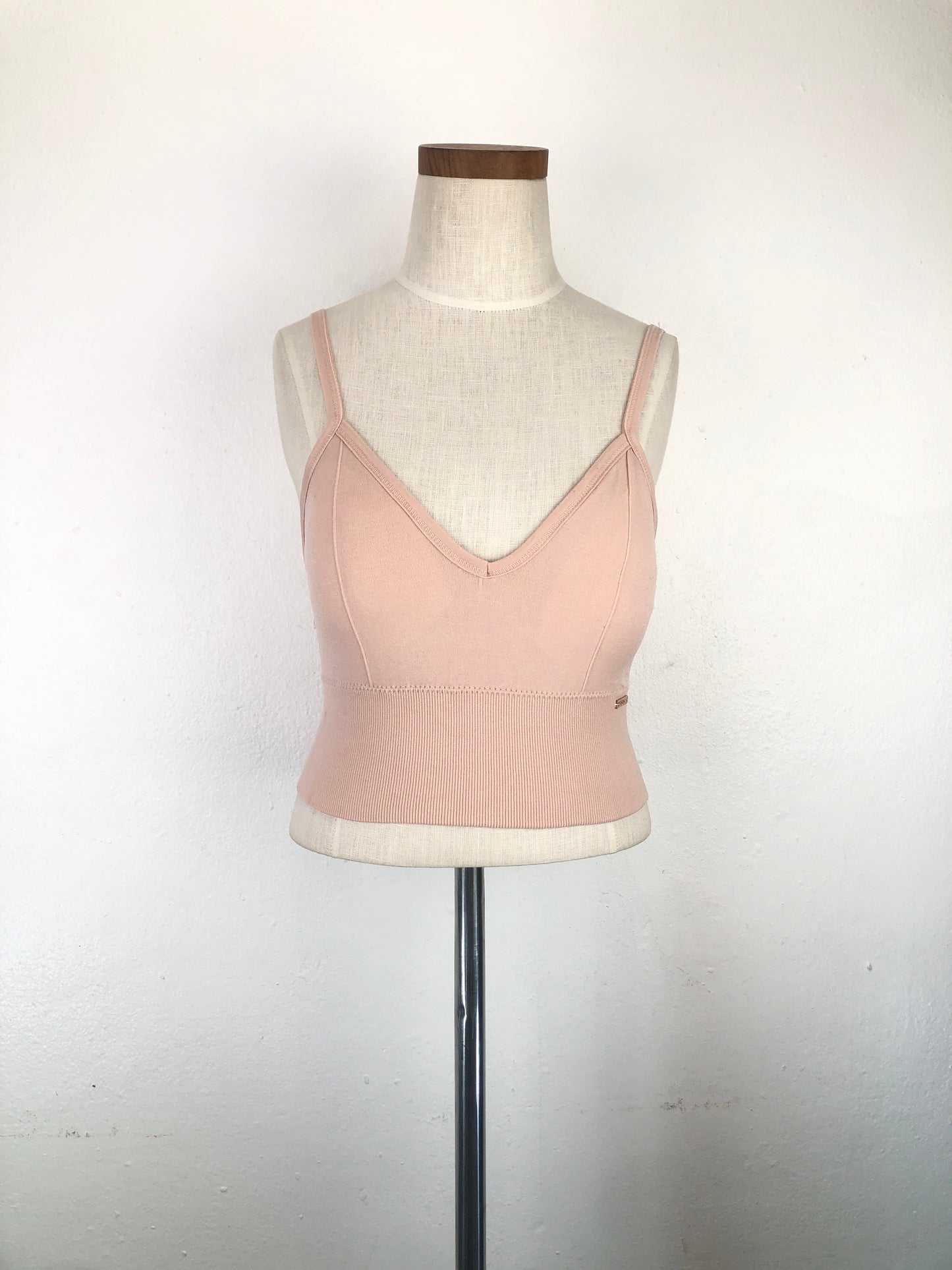 Blusita Nude Deportivo Pink
