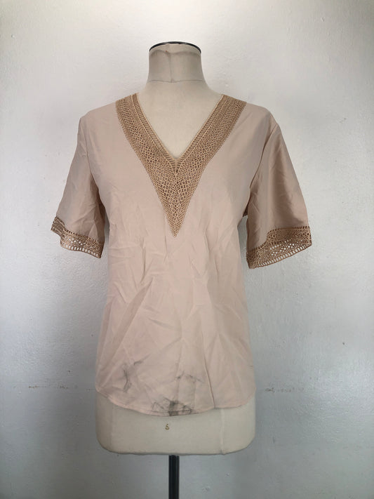 Blusa Crema Shein