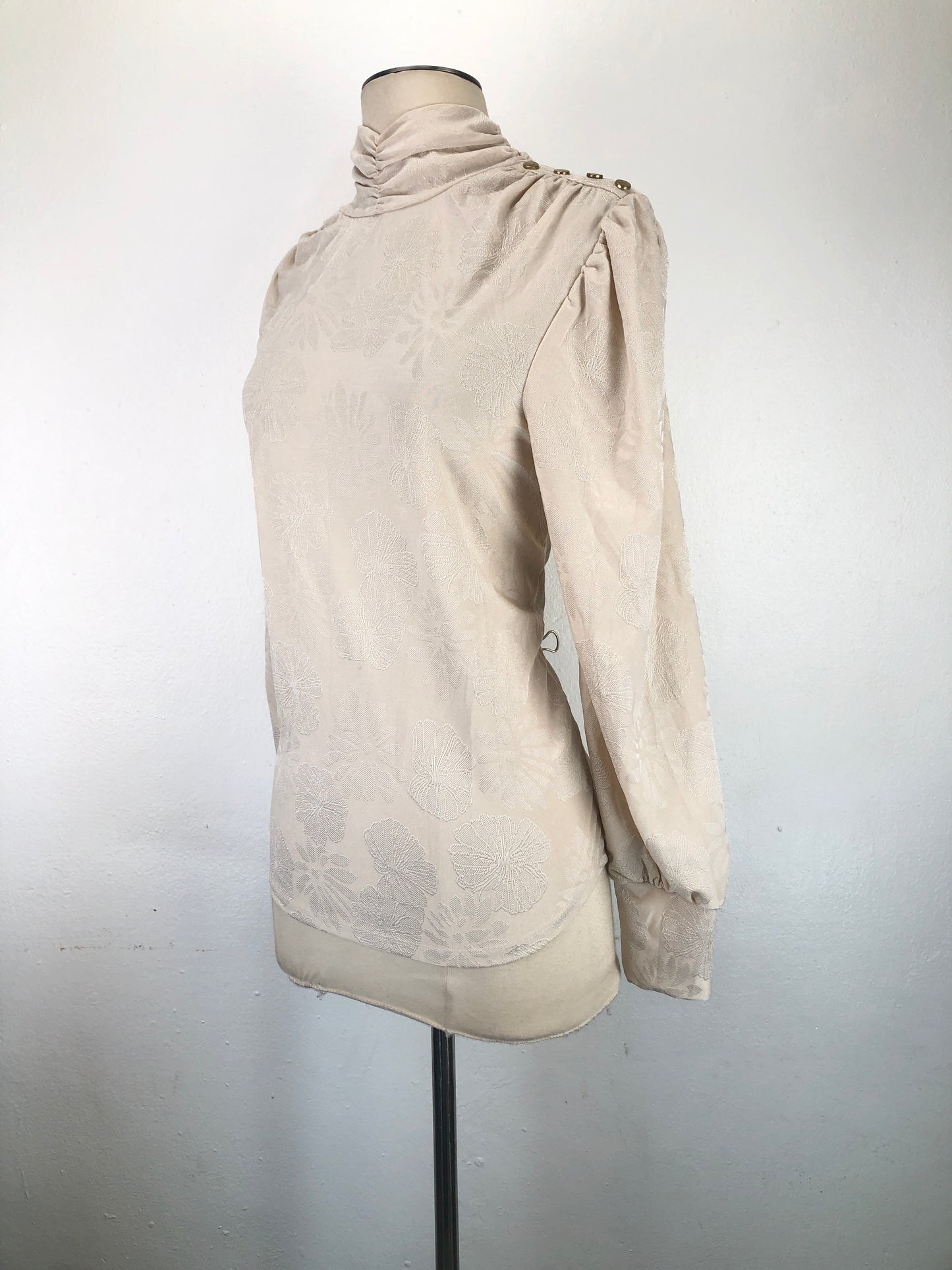 Blusa Crema de Flores Variangis