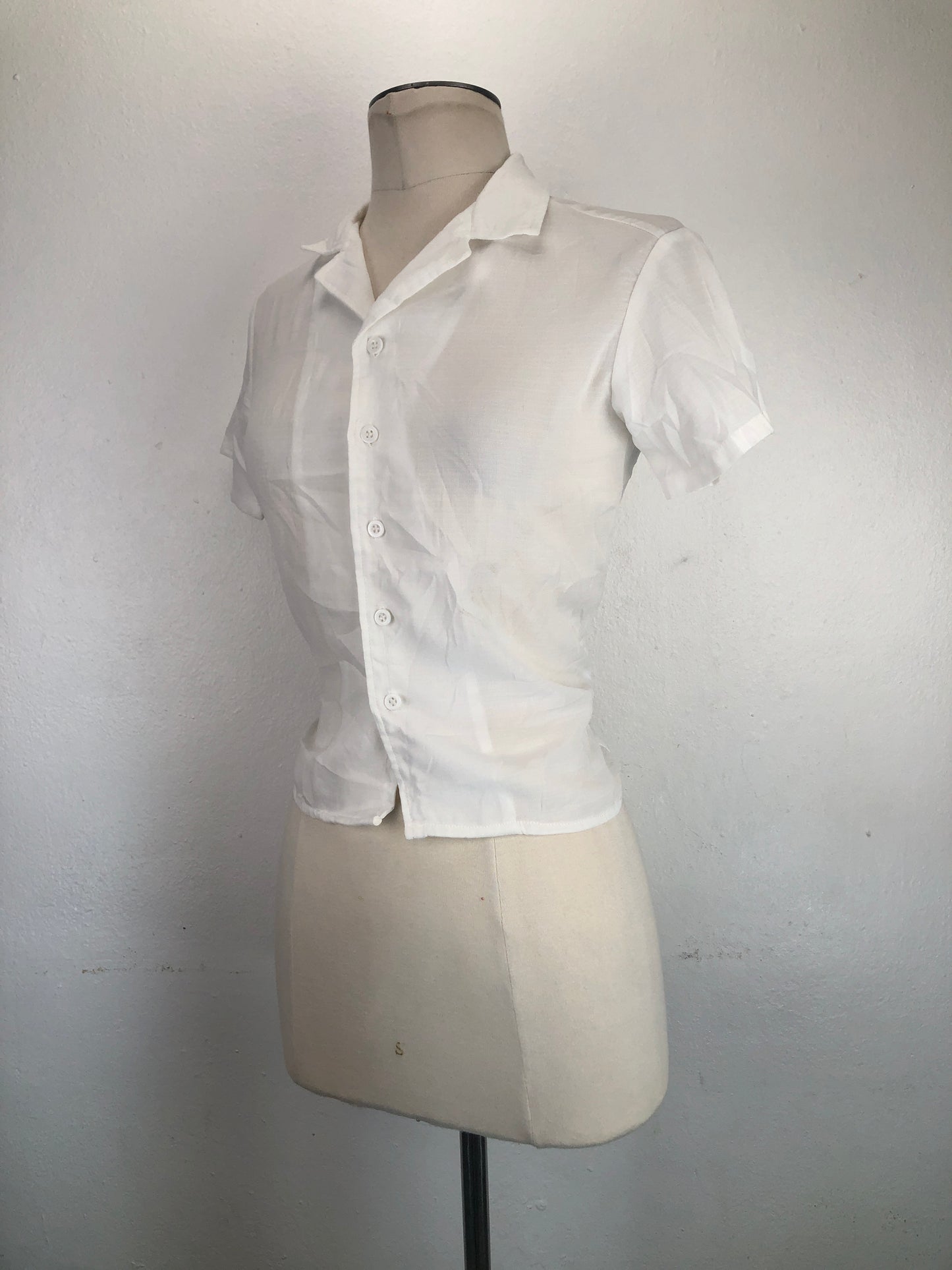 Camisa Blanco Shein