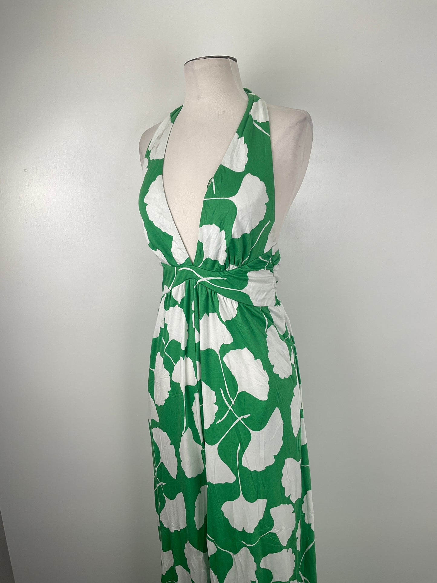 Enterizo Blanco Floral Diane Furstenberg