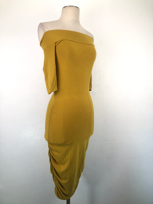 Vestido Mostaza Style