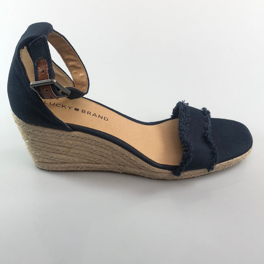 Zapatilla Azul Oscuro plataforma Lucky Brand