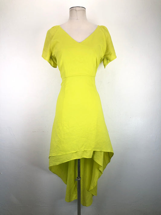 Vestido Verde limon Haddudyi