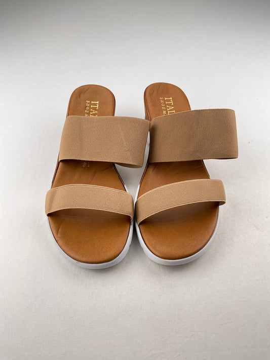Zapatilla Marron claro Plataforma Italian