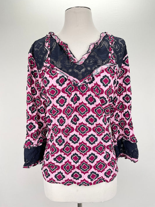 Blusa Morado Floral Crown ivy
