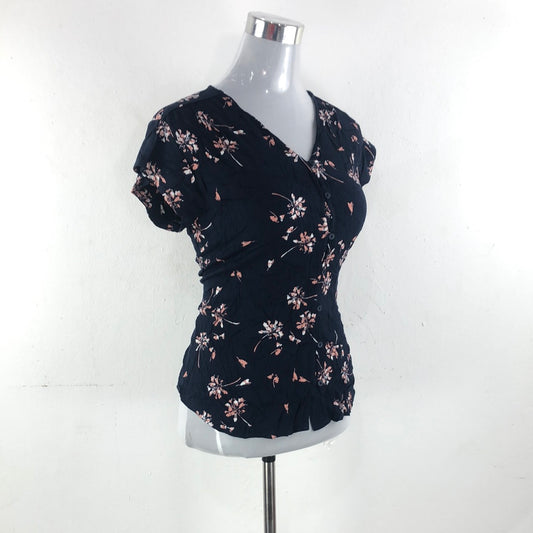 Blusa Azul Marino Liz Claiborne