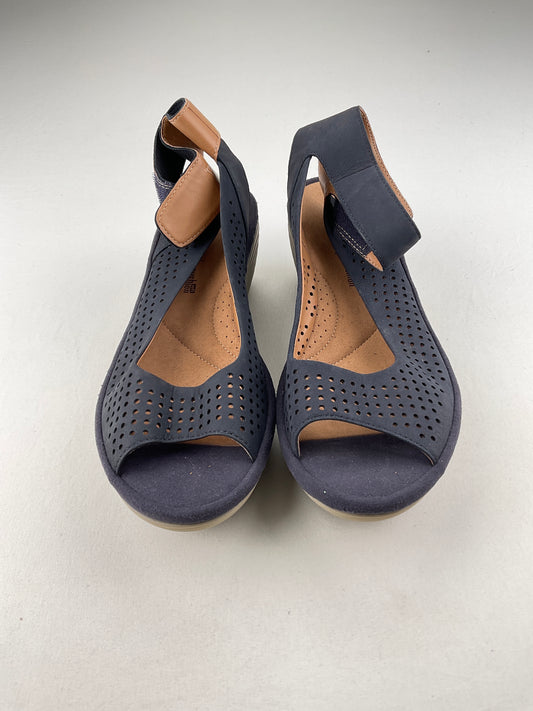 Zapatilla Azul oscuro Platafoma Clarks