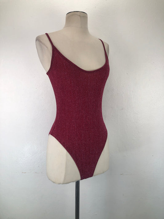 Body Rojo vino de Brillo Forever 21