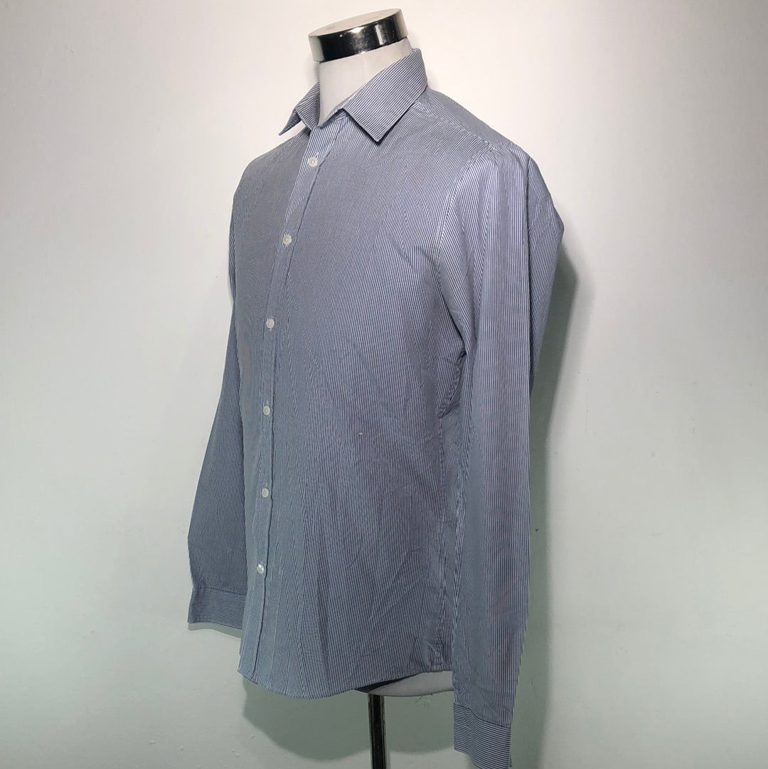 Camisa Azul de Raya HM