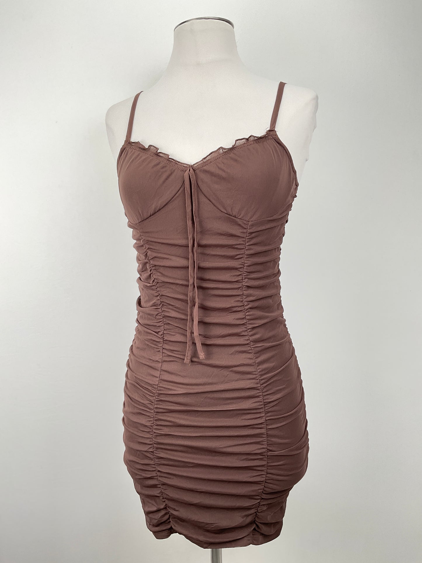 Vestido Marron Divided