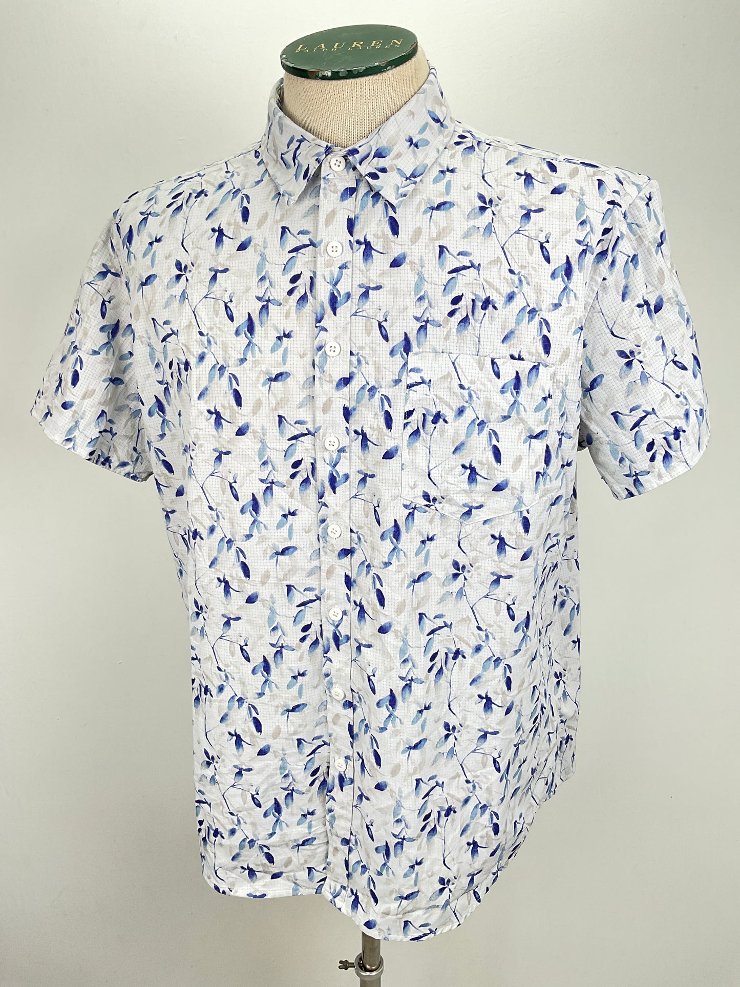 camisa Blanco Floral Apt.9
