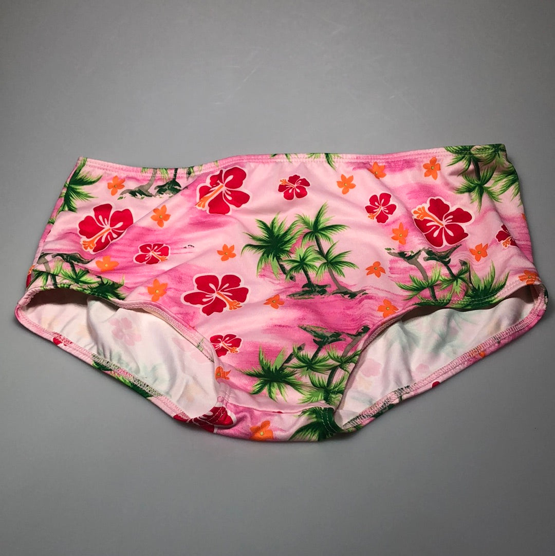 Panti de Baño Rosado de Flores