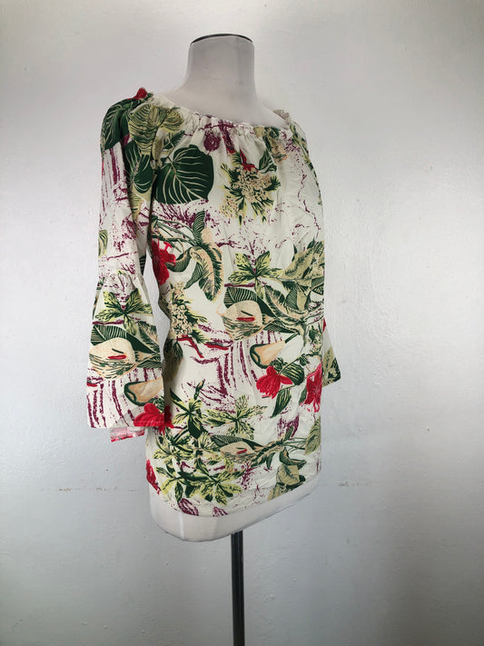 Blusa Crema Floras Style Dome