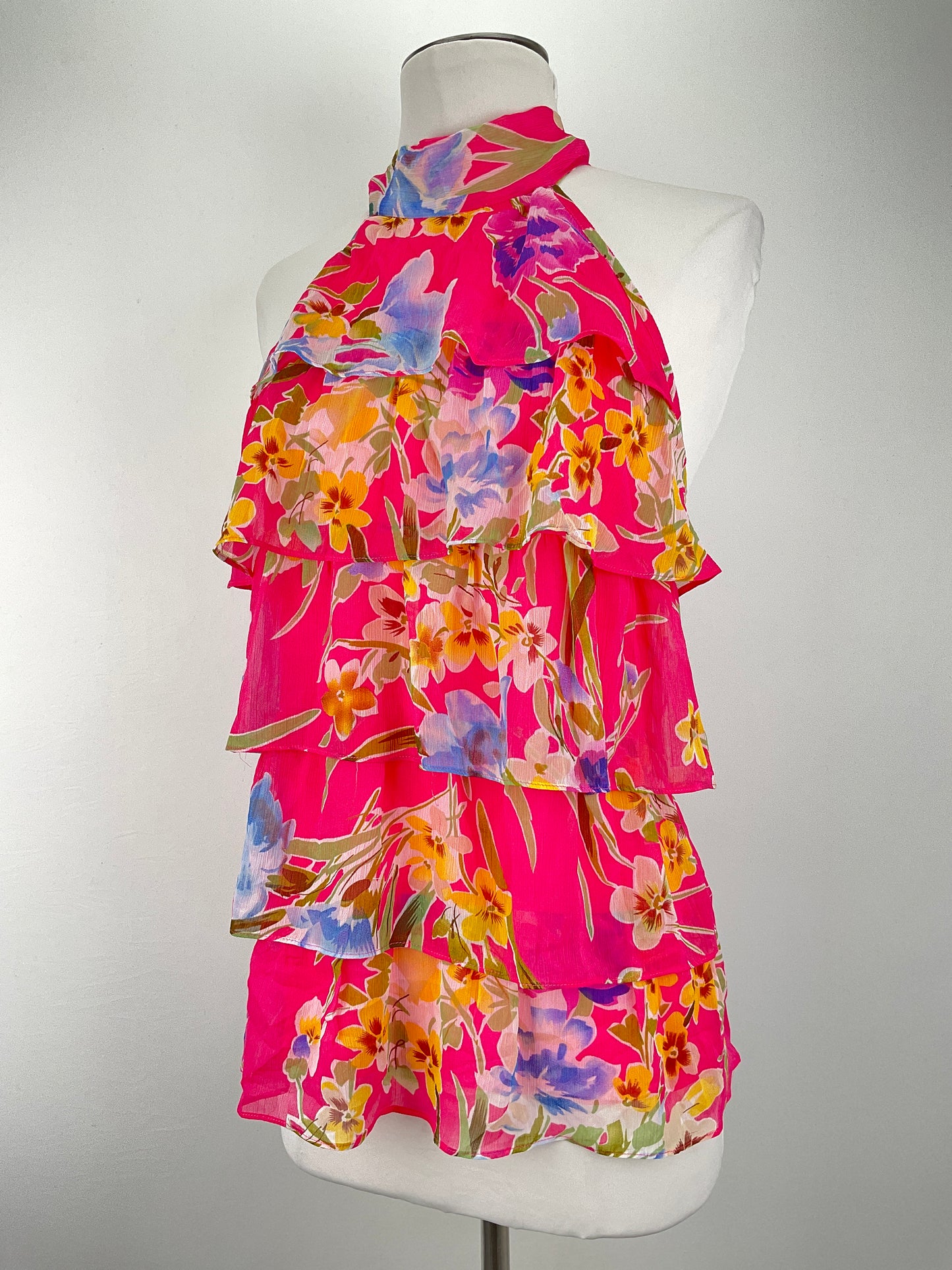 Blusa Rosado Floral Spense