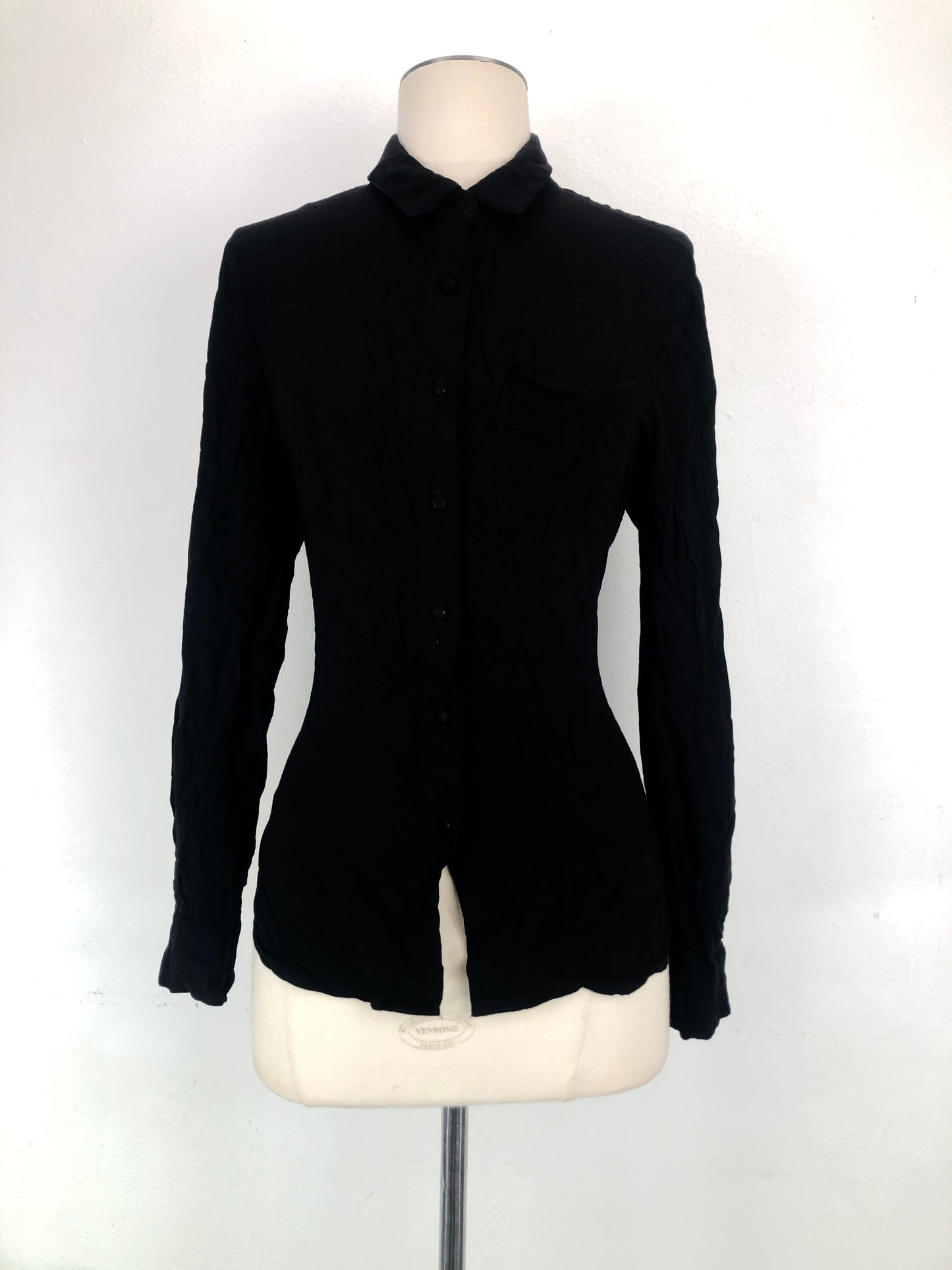 Camisa Negro Shein