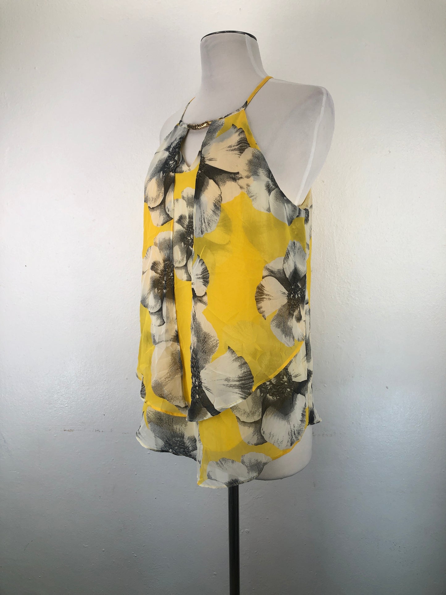 Blusa Amarillo Floral A. Byer