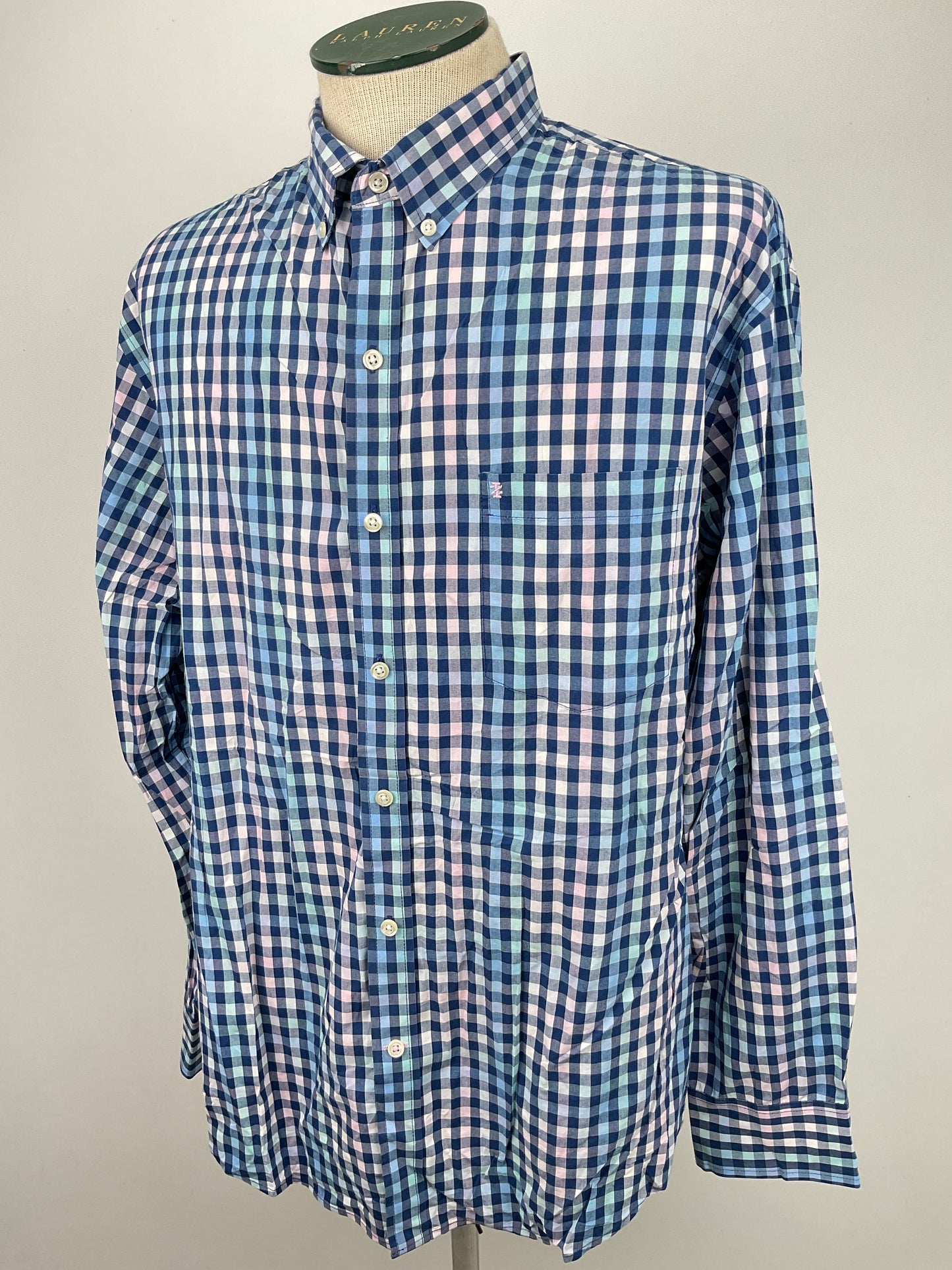 Camisa Multicolor de Cuadro Izod