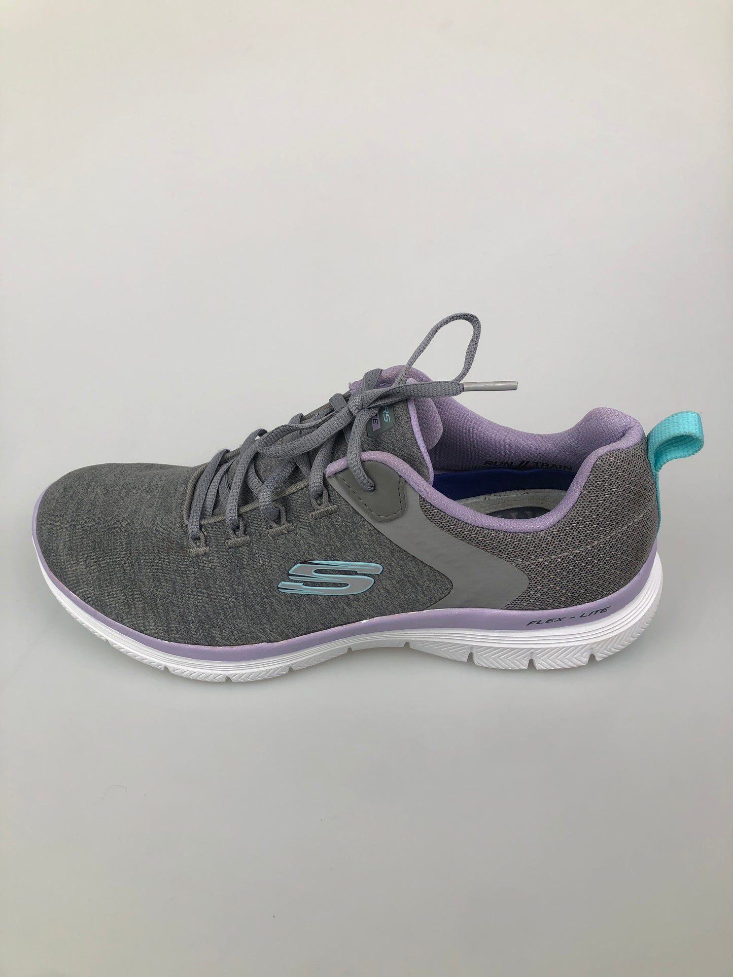 Tenis Gris Deportivo Skechers Flex Lite