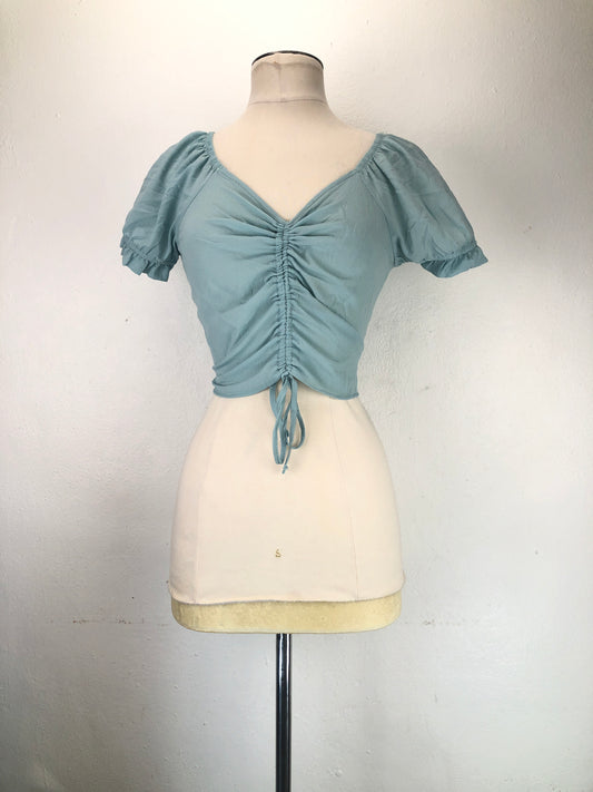 Blusa Azul claro Pink Rose