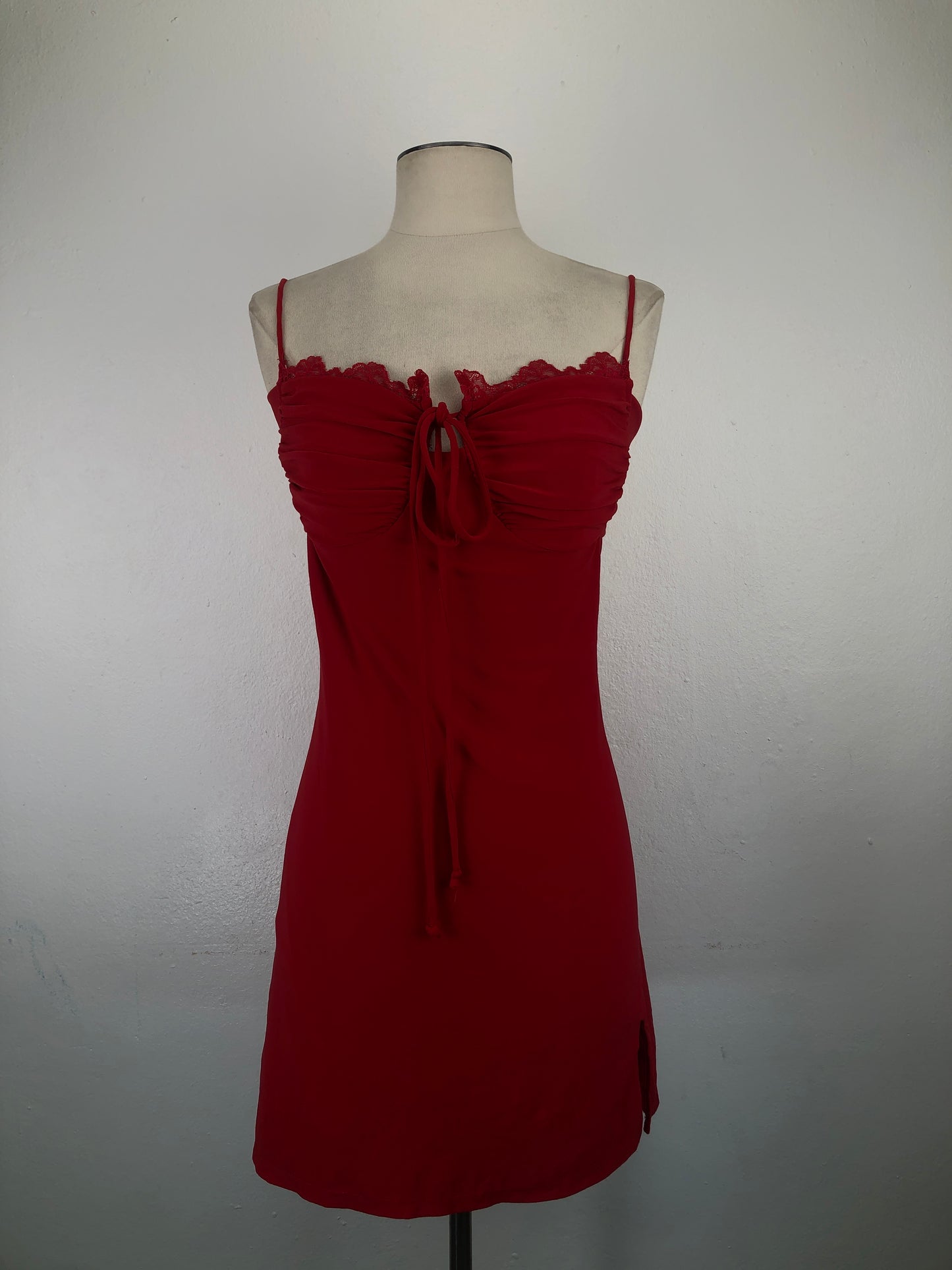 Vestido Rojo Fashion Nova
