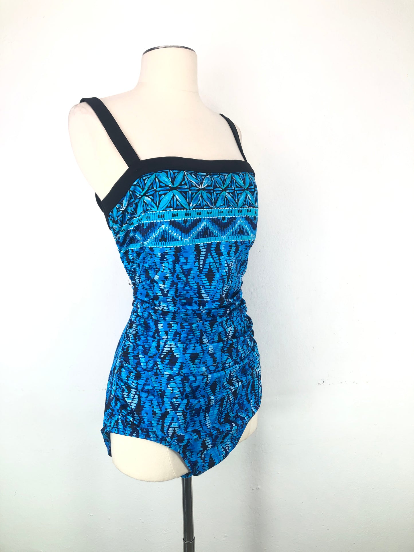 Traje de Baño Azul de Floral Maxine