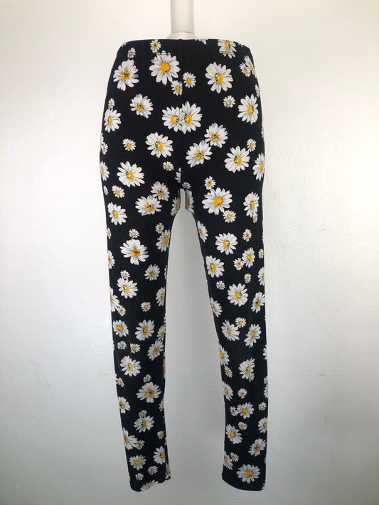 Licra Negro Floral Deportivo Agnes