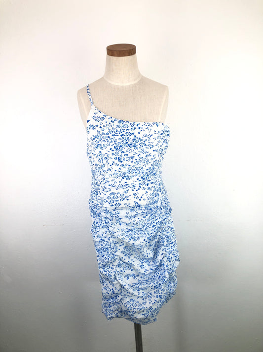 Vestido Blanco de Flores Variangis