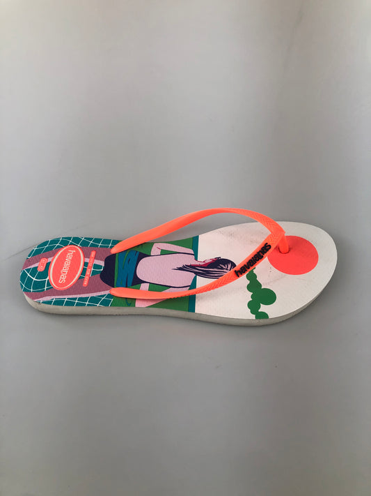Sandalia Naranja Havaianas
