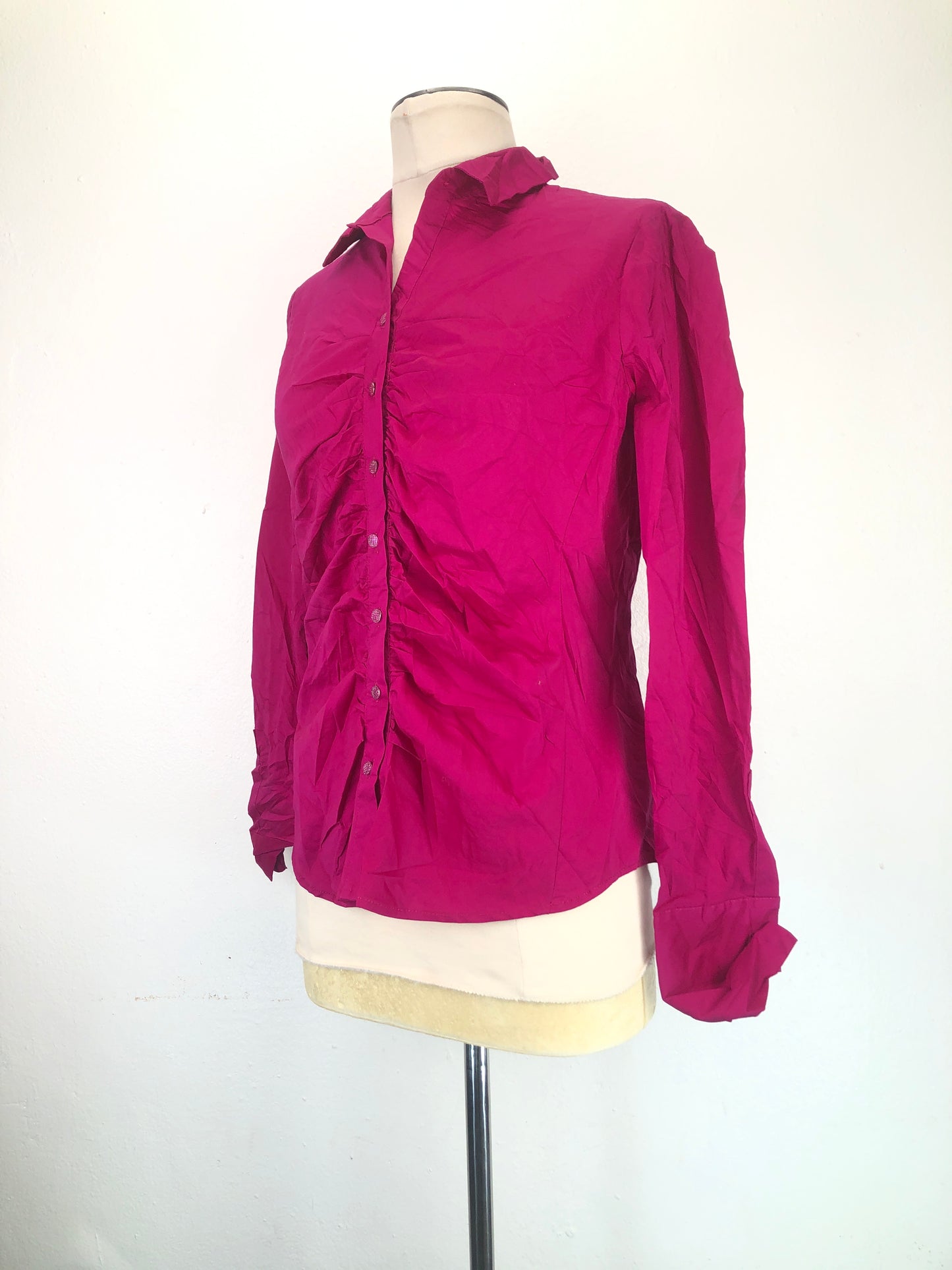 Camisa Rojo vino 7Avenue
