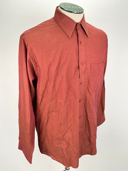 Camisa Marron Pierre Cardin