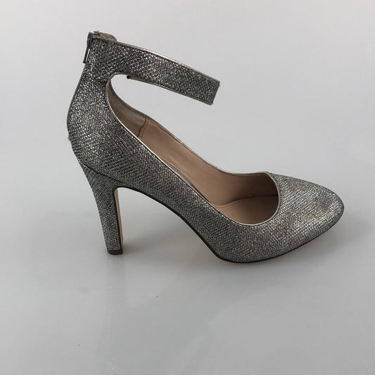 Zapatos Plateado Nina