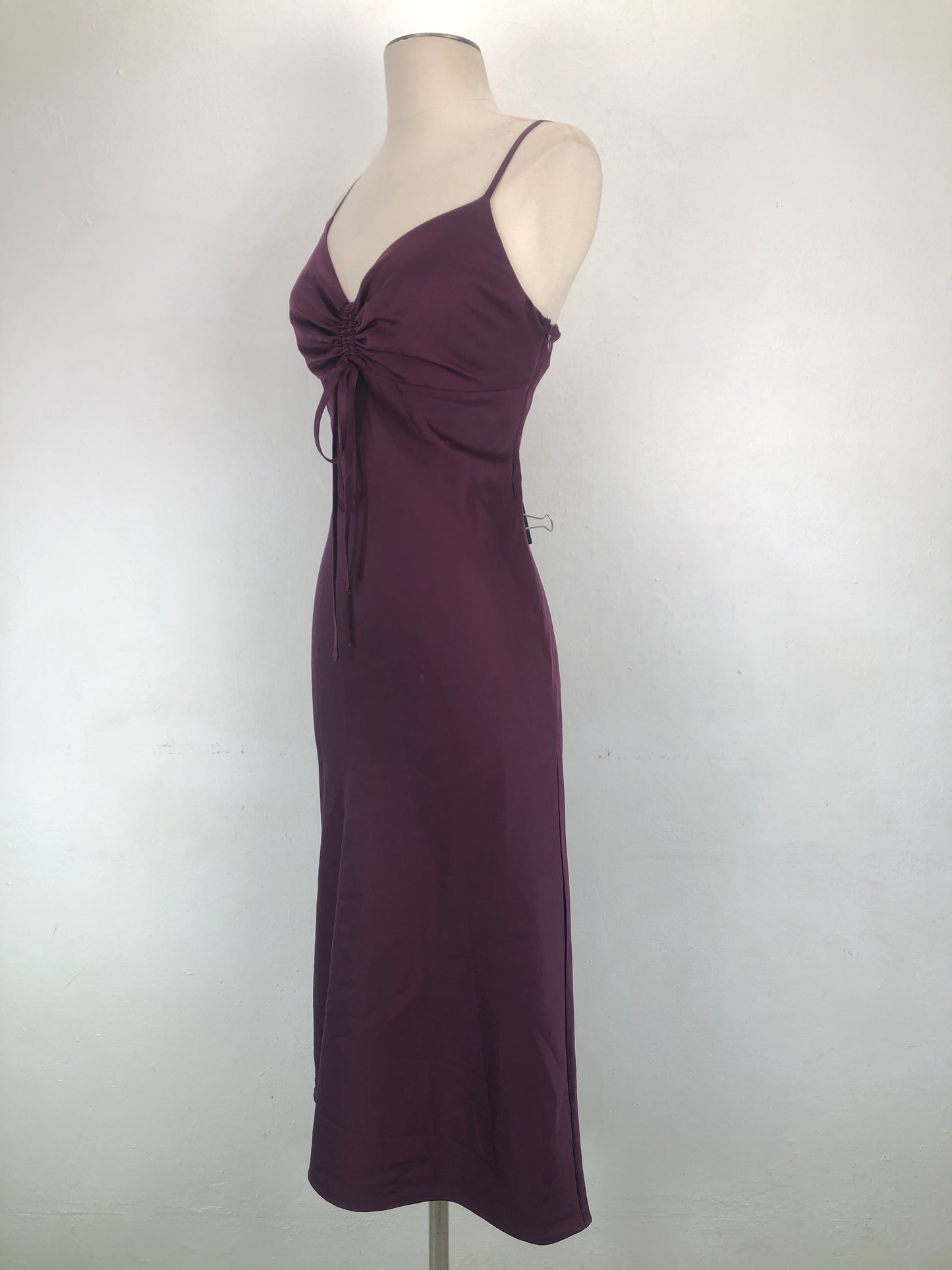 Vestido Rojo Vino Forever 21