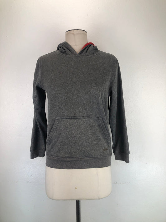 Abrigo Gris Con Gorro Tek Gear