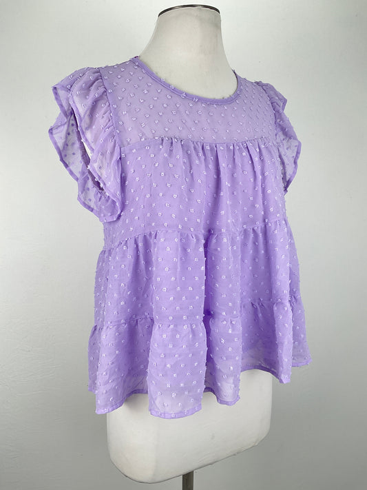 Blusa Lila de Lunares Mi Ami