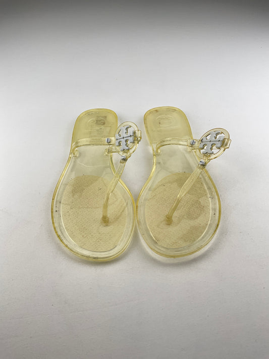 Sandalia Transparente Tory Burch